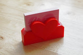 Heart-Shaped Business Card holder